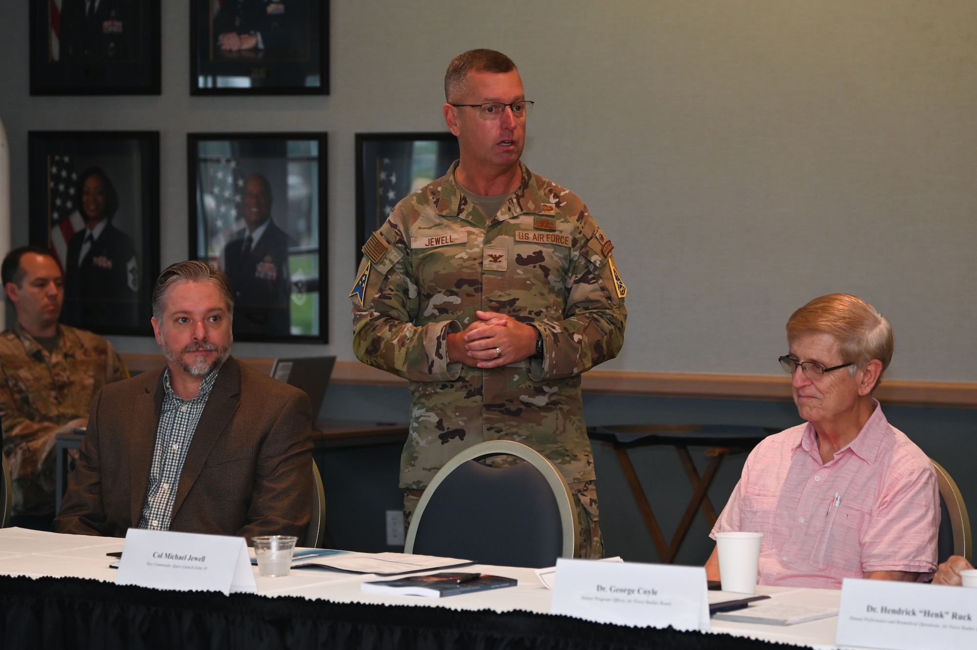 air force studies board and vandenberg leadership meet
