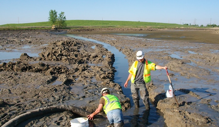 Former Chanute AFB, early work done on environmental cleanup