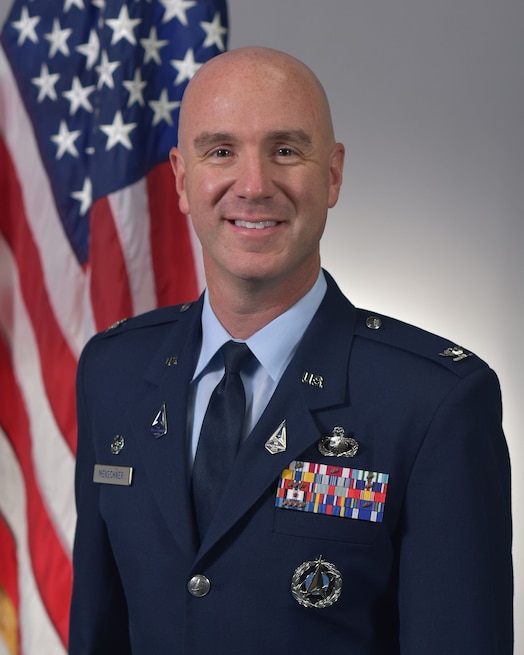  Photo of Colonel Andrew S. Menschner in his service dress uniform.