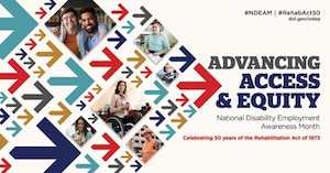 Defense Logistics Agency Aviation observes National Disability Employment Awareness Month.