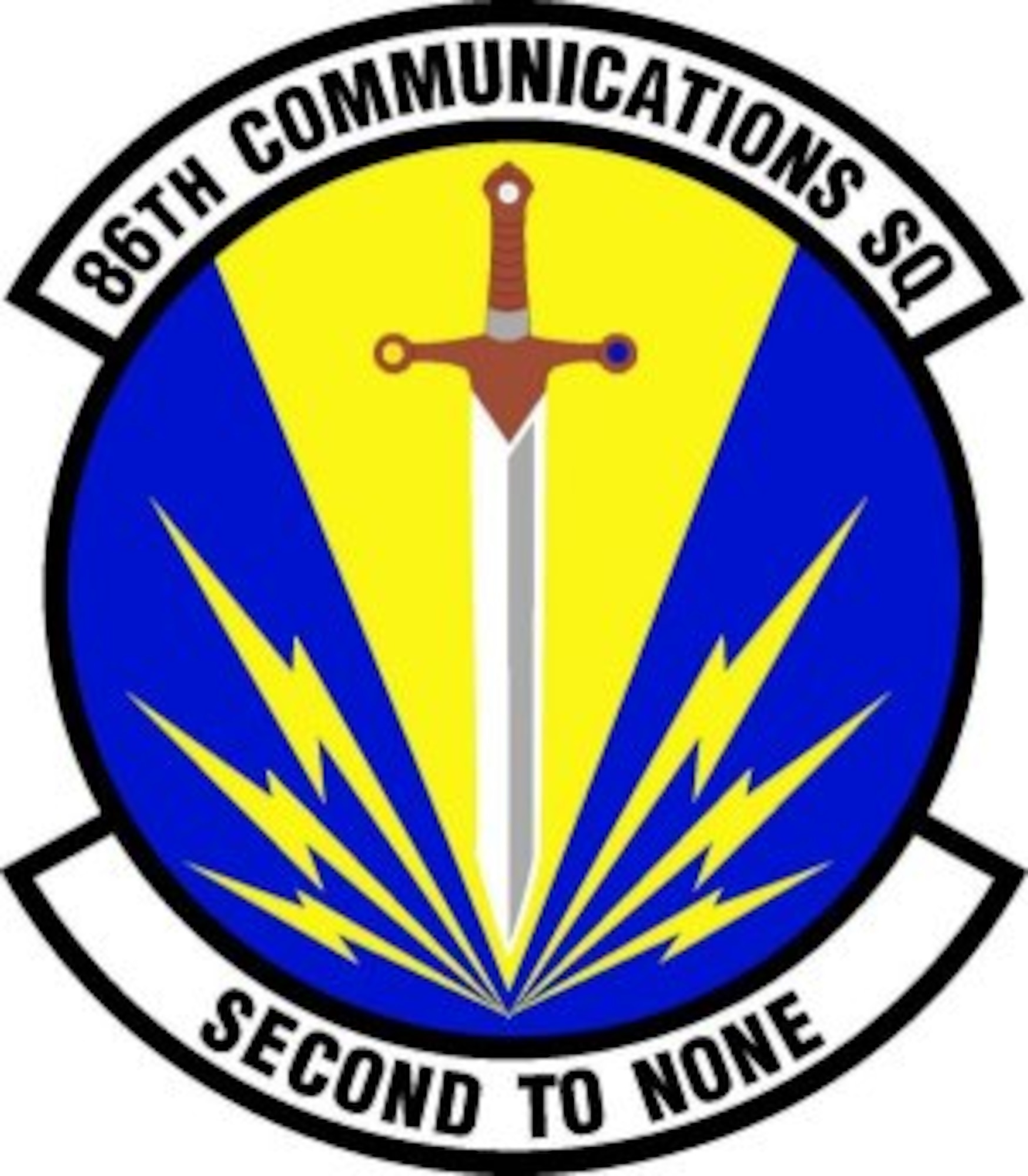 This is the official patch for the 86th Communications Squadron.