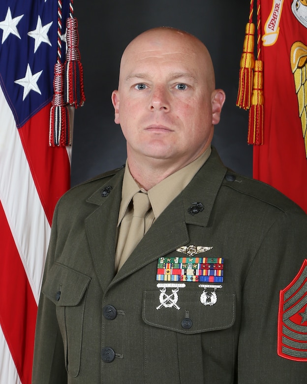 SgtMaj Mancini Command Photo