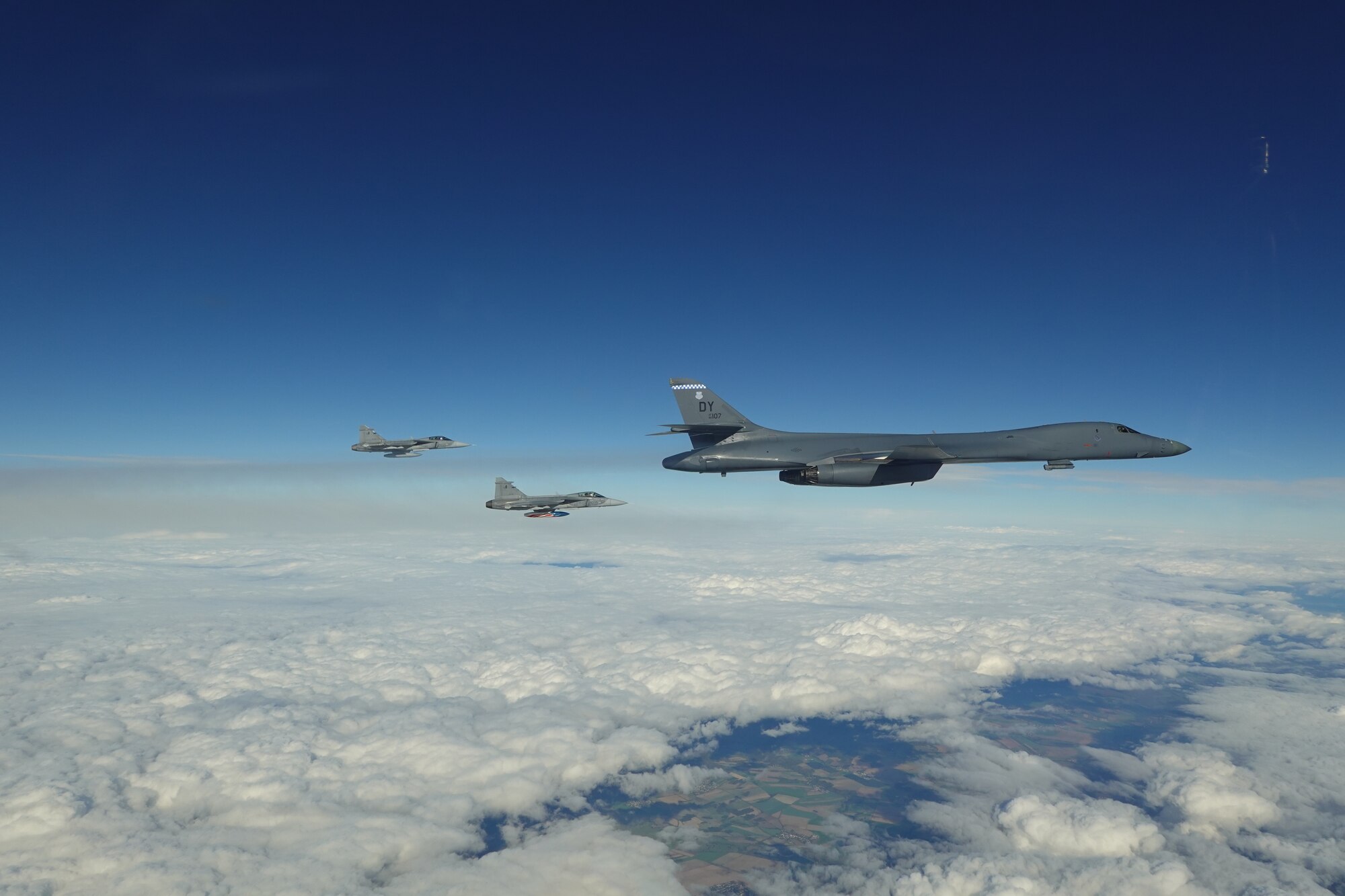 U.S. B-1B Lancers Conduct Vital Bomber Task Force Mission In Eastern ...