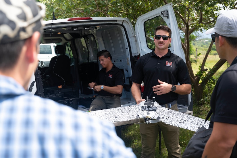 This training highlighted the vehicle's capabilities and limitations in a humanitarian aid or disaster response.