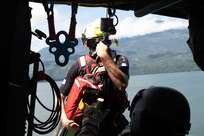 This training reinforced the company's ability to provide humanitarian aid and disaster relief response efforts in a water-based scenario.