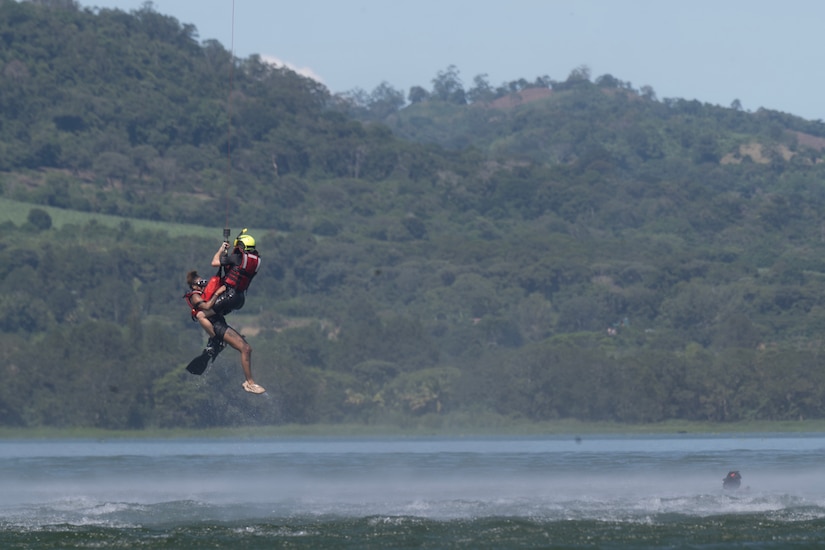 This training reinforced the company's ability to provide humanitarian aid and disaster relief response efforts in a water-based scenario.