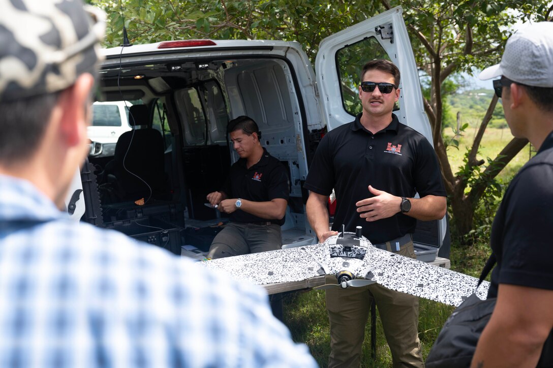 This training highlighted the vehicle's capabilities and limitations in a humanitarian aid or disaster response.