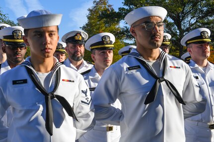 United States Naval Nuclear Power School (NPS) graduation ceremony at Naval Nuclear Power Training Command (NNPTC), Oct. 27, 2023