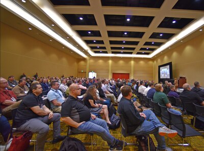 Gov. Tony Evers spoke at the Cybersecurity Summit in Green Bay