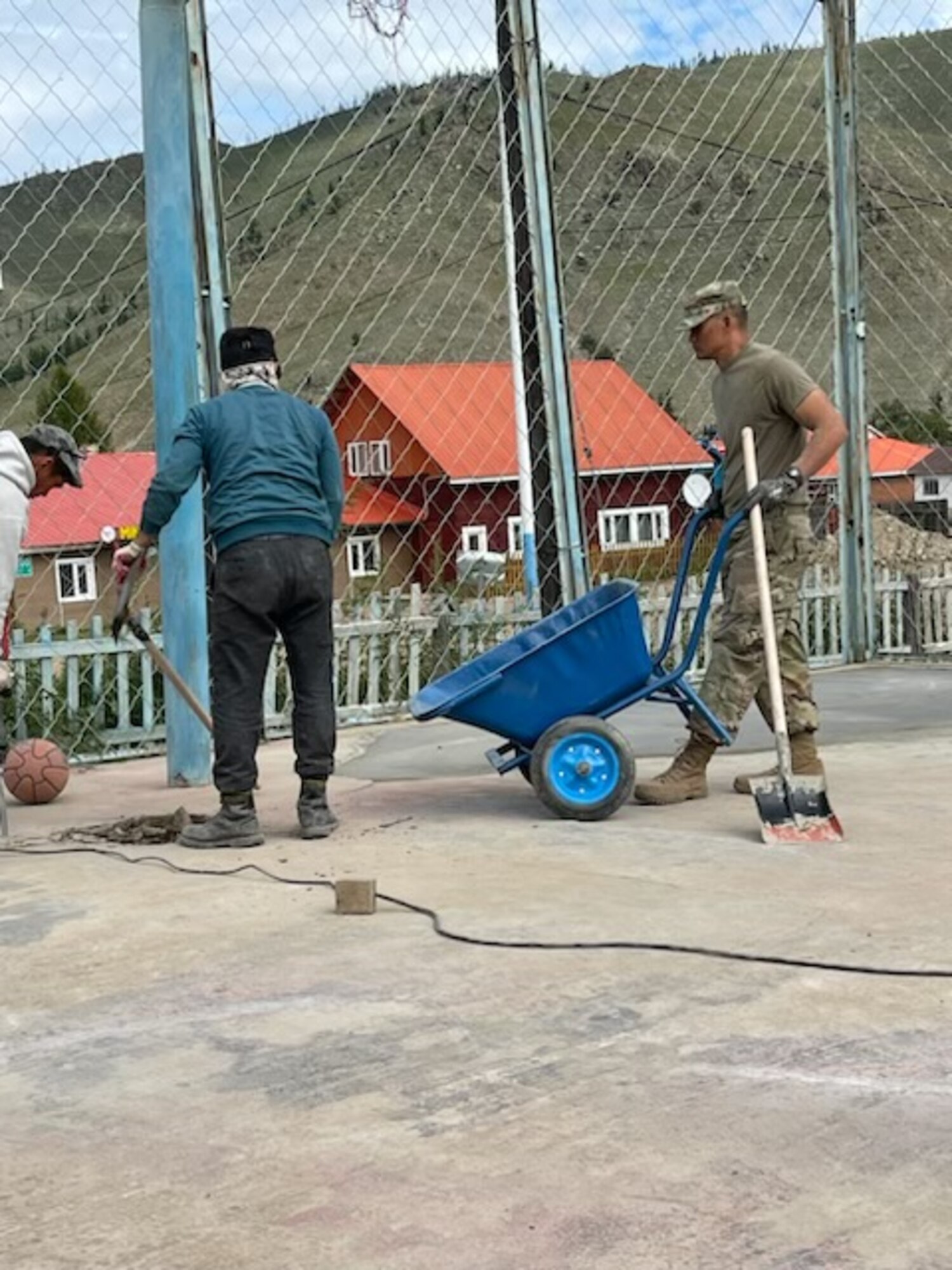 Reserve Citizen Airmen from the 624th Civil Engineer Squadron assigned to the 624th Regional Support Group participated in Pacific Angel 23, Arkhangai Province, Mongolia, Aug. 20 to 26, 2023.