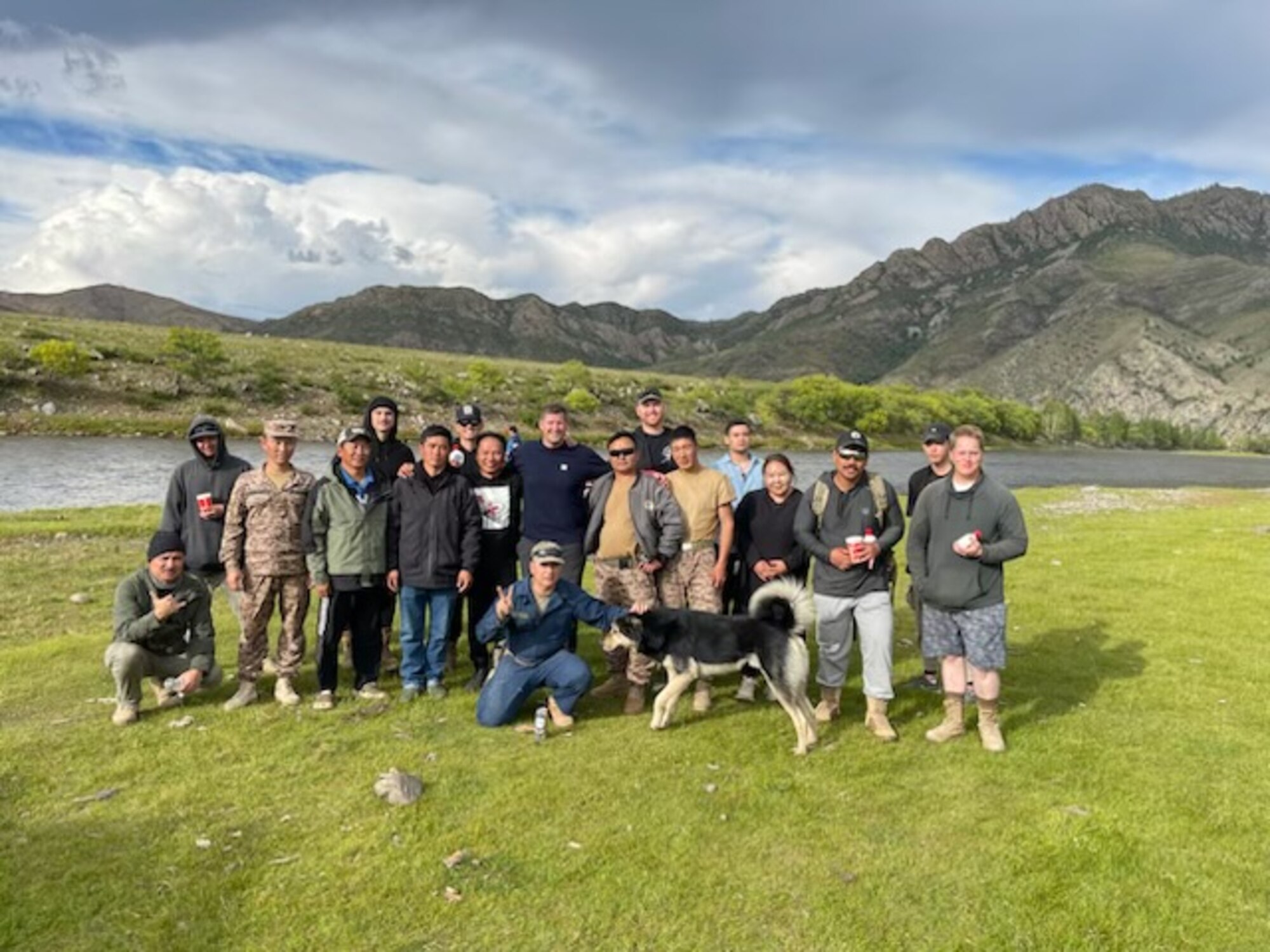 Reserve Citizen Airmen from the 624th Civil Engineer Squadron assigned to the 624th Regional Support Group participated in Pacific Angel 23, Arkhangai Province, Mongolia, Aug. 20 to 26, 2023.
