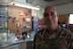 U.S. Air Force Tech. Sgt. Christopher Tolley, explosive ordnance disposal technician from the 87th Civil Engineer Squadron, stands in front of an EOD workshop on Joint Base McGuire-Dix-Lakehurst, N.J., Oct. 10, 2023. The 87th CES/EOD implemented 3D printed training ordnance to rapidly adapt to new threats entering the battle space and more accurately simulate activation feedback from the device.