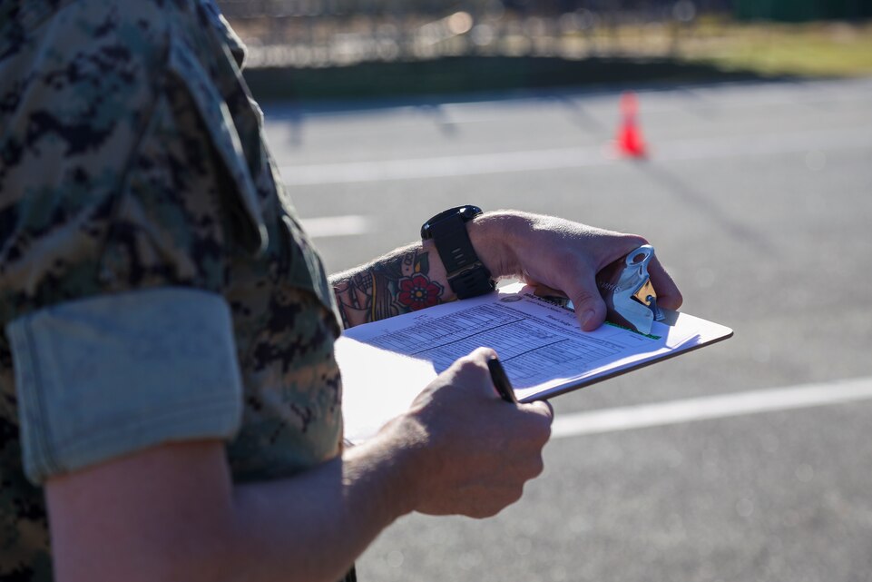 Marines and Sailors with Marine Corps Logistics Base Albany volunteered to help supervise and judge the NJROTC Area 12 Sanctioned Drill Meet at Lee County High School on Oct. 21.Area 12 consists of all JROTC units within the state of Georgia, as well as a few units in Northern Florida. The competition included a series of events occurring throughout the day consisting of academics, athletics, personnel inspections, and multiple forms of drill.