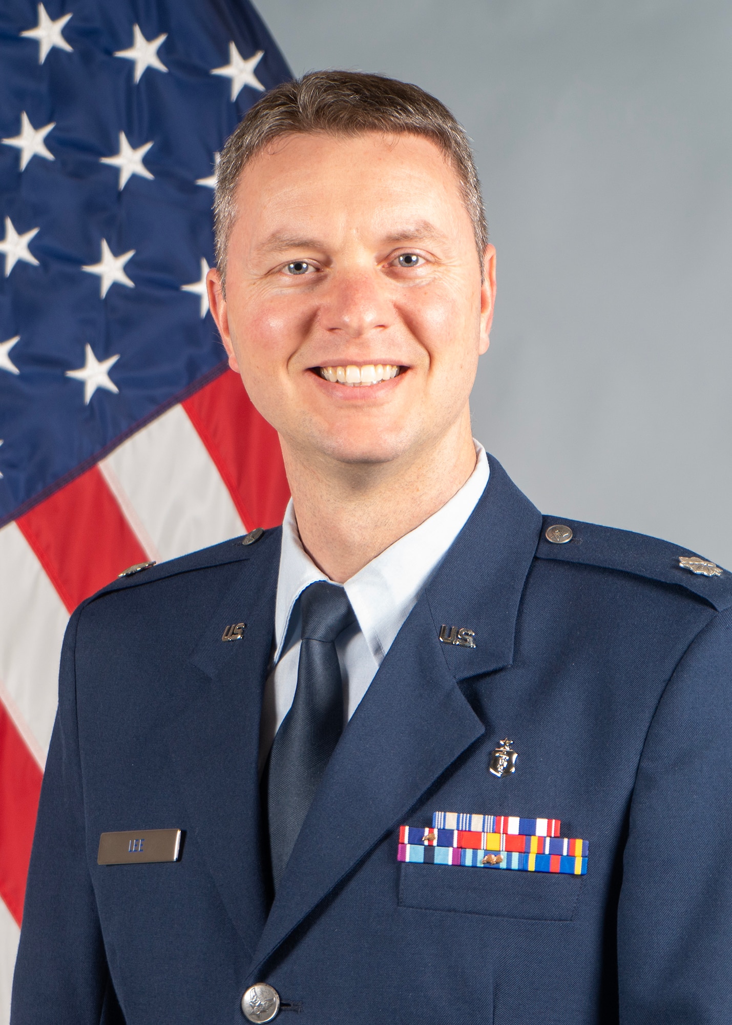 Air Force Lt. Col. (Dr.) Spencer Lee, 88th Dental Squadron