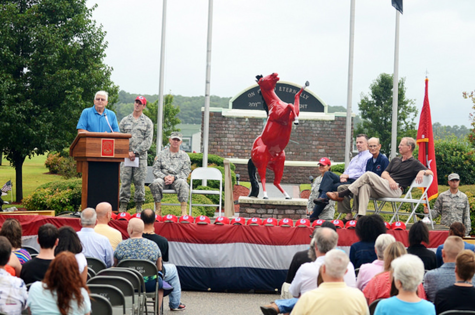 Airmen, veterans, families celebrate 30th anniversary of 203rd RED HORSE