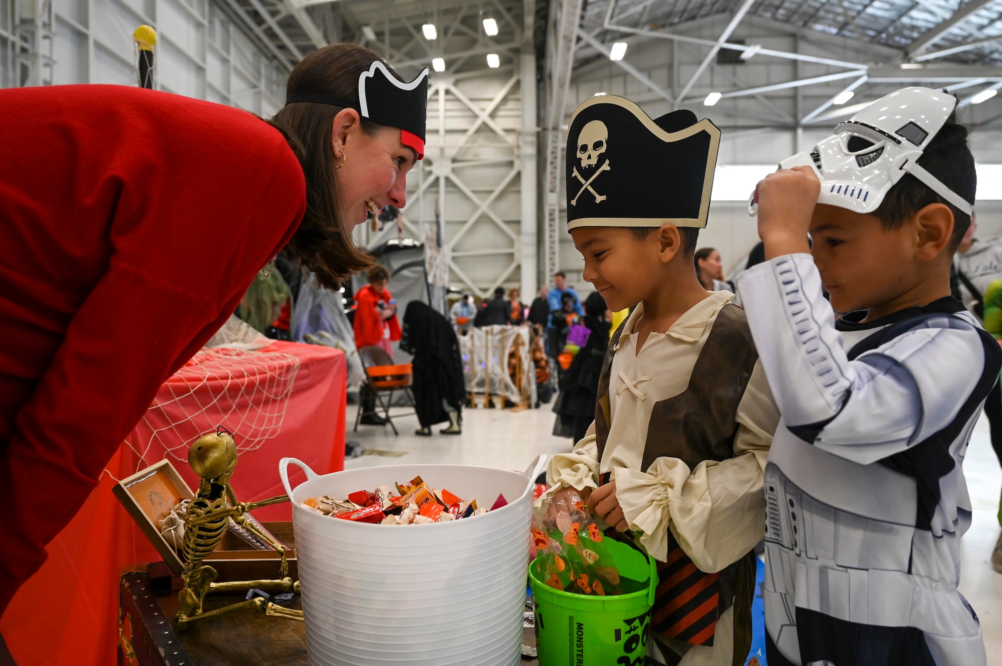 Team McChord celebrates Halloween with a Trunk-or-Treat event at Joint Base Lewis-McChord, Wash., Oct. 28, 2023. The festivities included over 20 decorated vehicles, a zombie walk and a “haunted” C-17 Globemaster III to show Team McChord's dedication to the well-being of Airmen and their families.