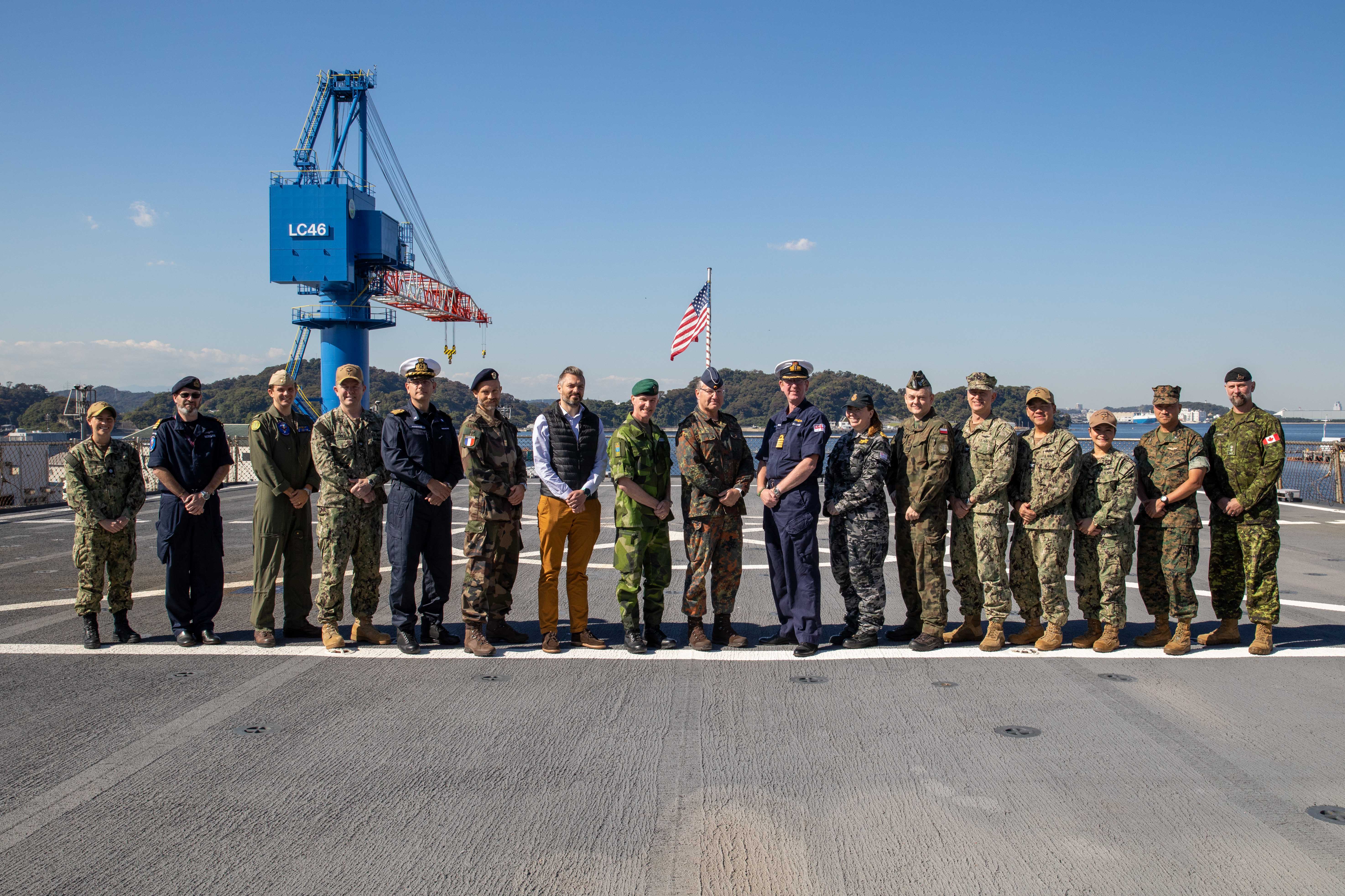 Defense Attaché's Visit USS Blue Ridge > Commander, U.S. 7th Fleet > Display