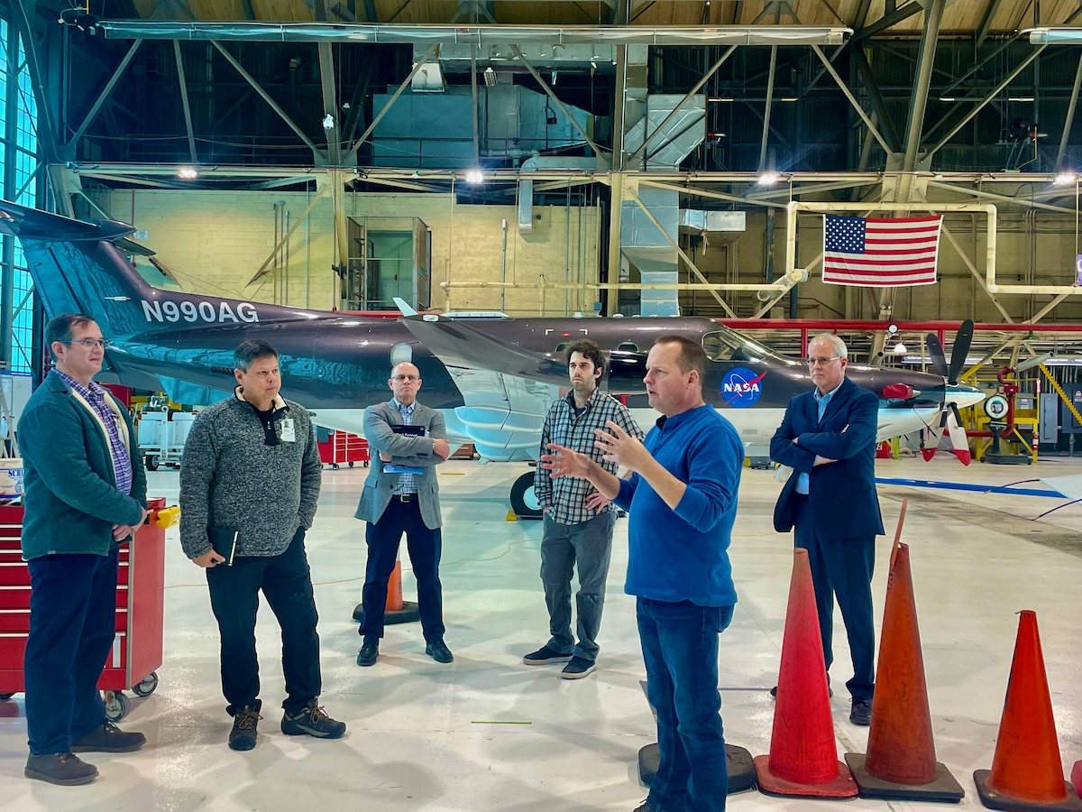 AFWERX Prime employees get a tour of the NASA Glenn Research Center in Cleveland, Ohio, Feb. 16, 2023. During the visits, the Prime team received an in-depth tour of the resources and areas of expertise available at each of the research centers. (Contributed photo)