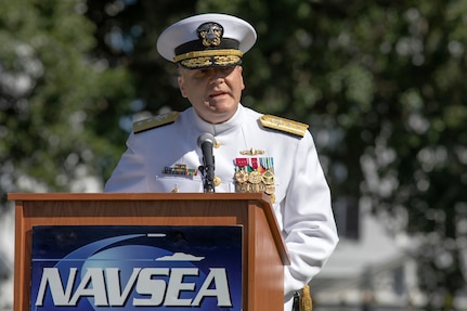 Rear Adm. Thomas J. Anderson Relieved Vice Adm. William J. Galinis As ...