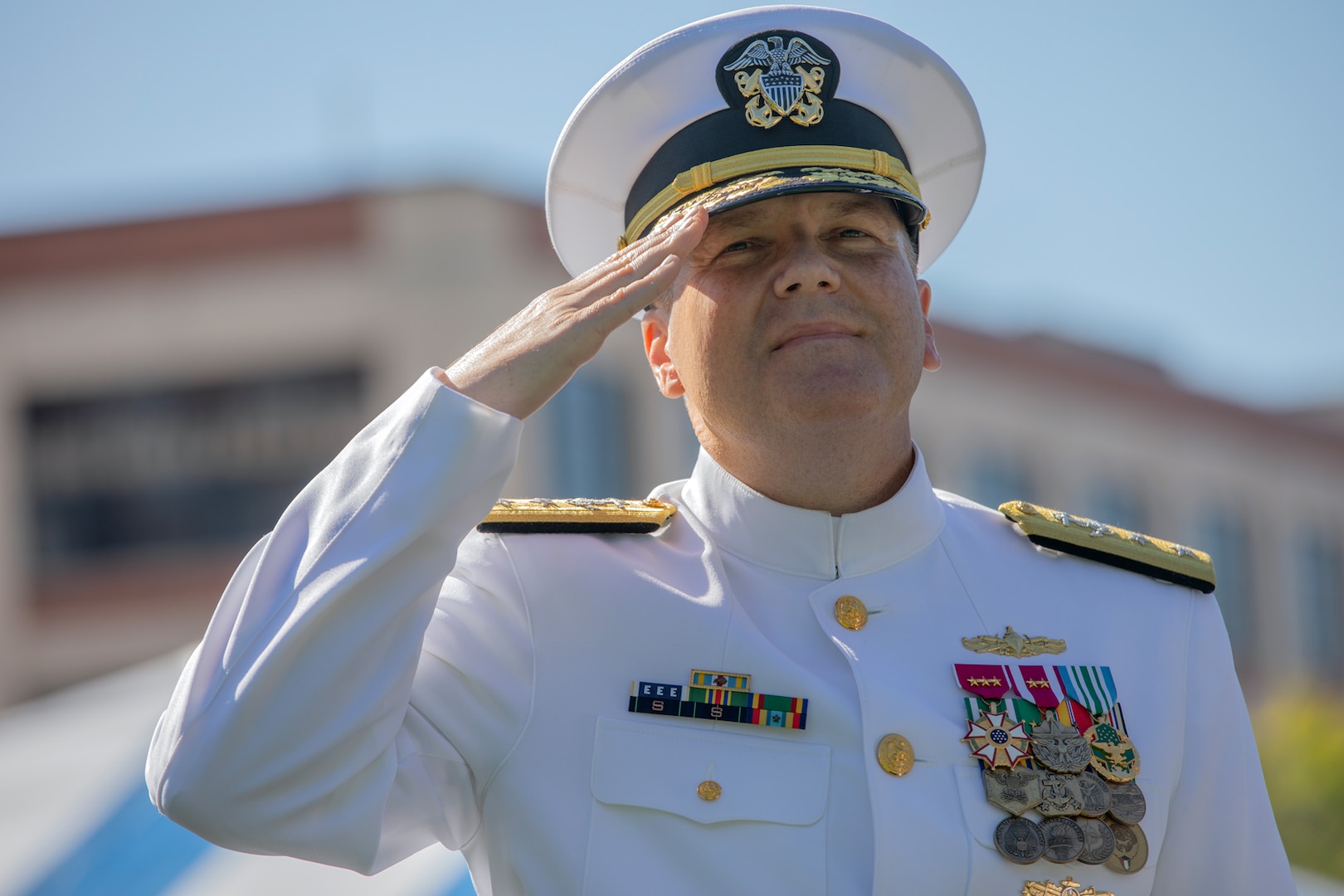 Rear Adm. Thomas J. Anderson relieved Vice Adm. William J. Galinis as (acting) Commander, Naval Sea Systems Command