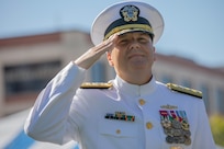 Rear Adm. Thomas J. Anderson relieved Vice Adm. William J. Galinis as (acting) Commander, Naval Sea Systems Command