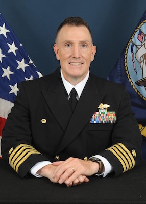 Photo of Captain Scott Raymond, Commander of the Naval Facilities Engineering and Expeditionary Warfare Center in Port Hueneme, California