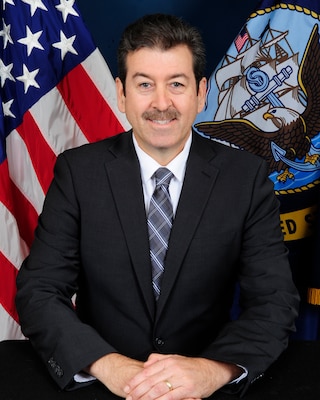 Photo of Mister Kail Macias, Technical Director of the Naval Facilities Engineering and Expeditionary Warfare Center since November 2014.