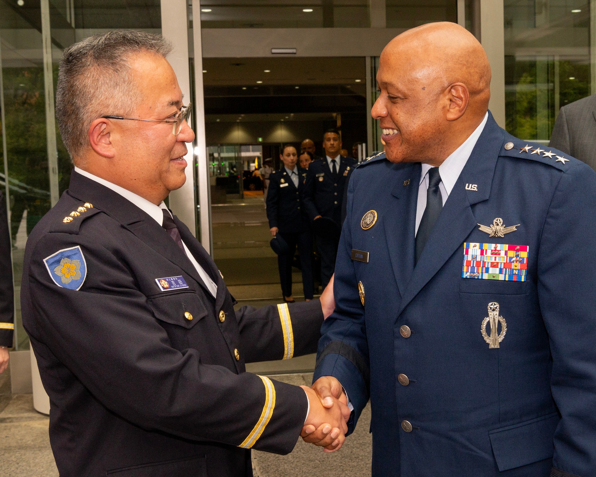 USSTRATCOM Commander Gen. Anthony Cotton visits Japan