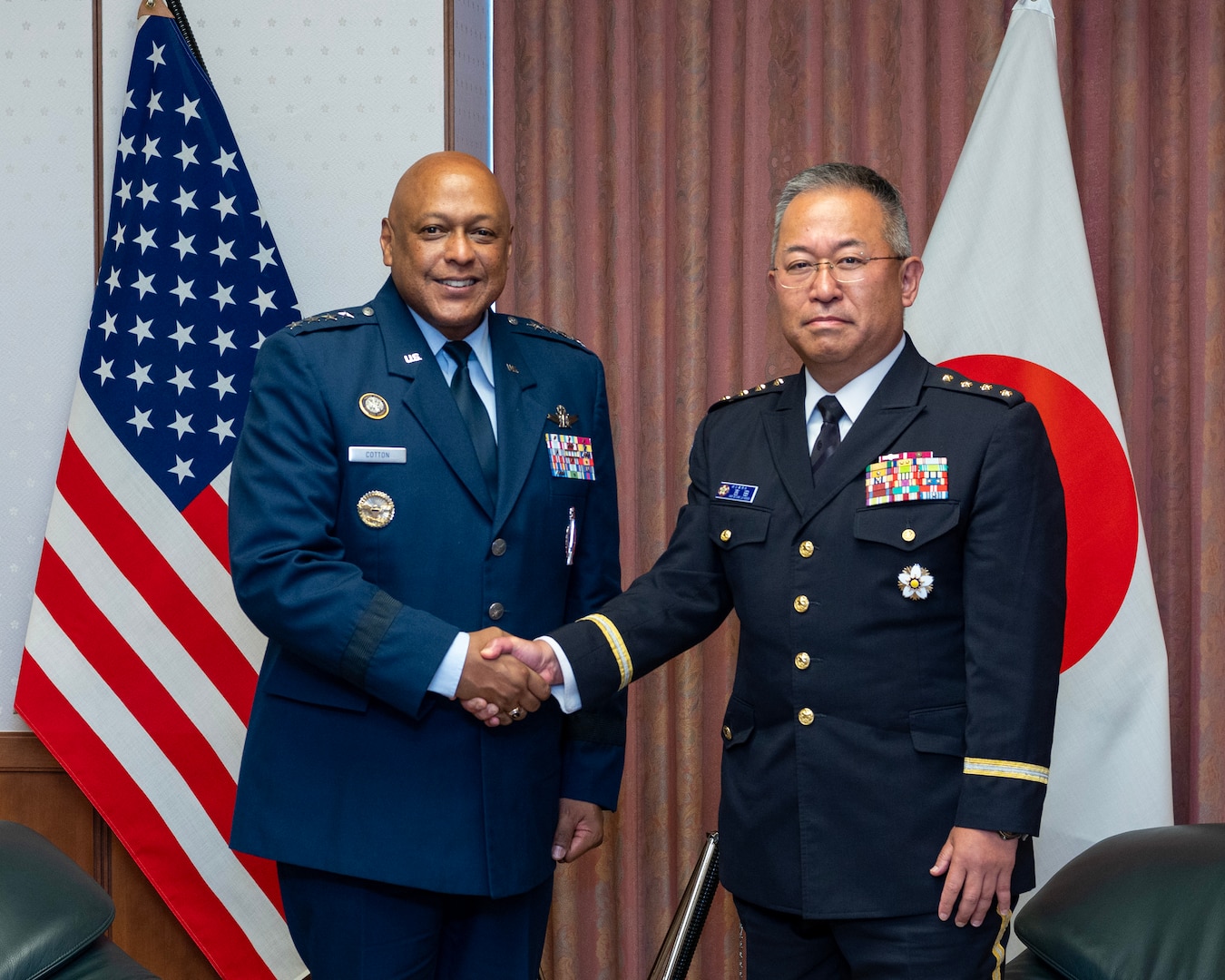 USSTRATCOM Commander Gen. Anthony Cotton visits Japan