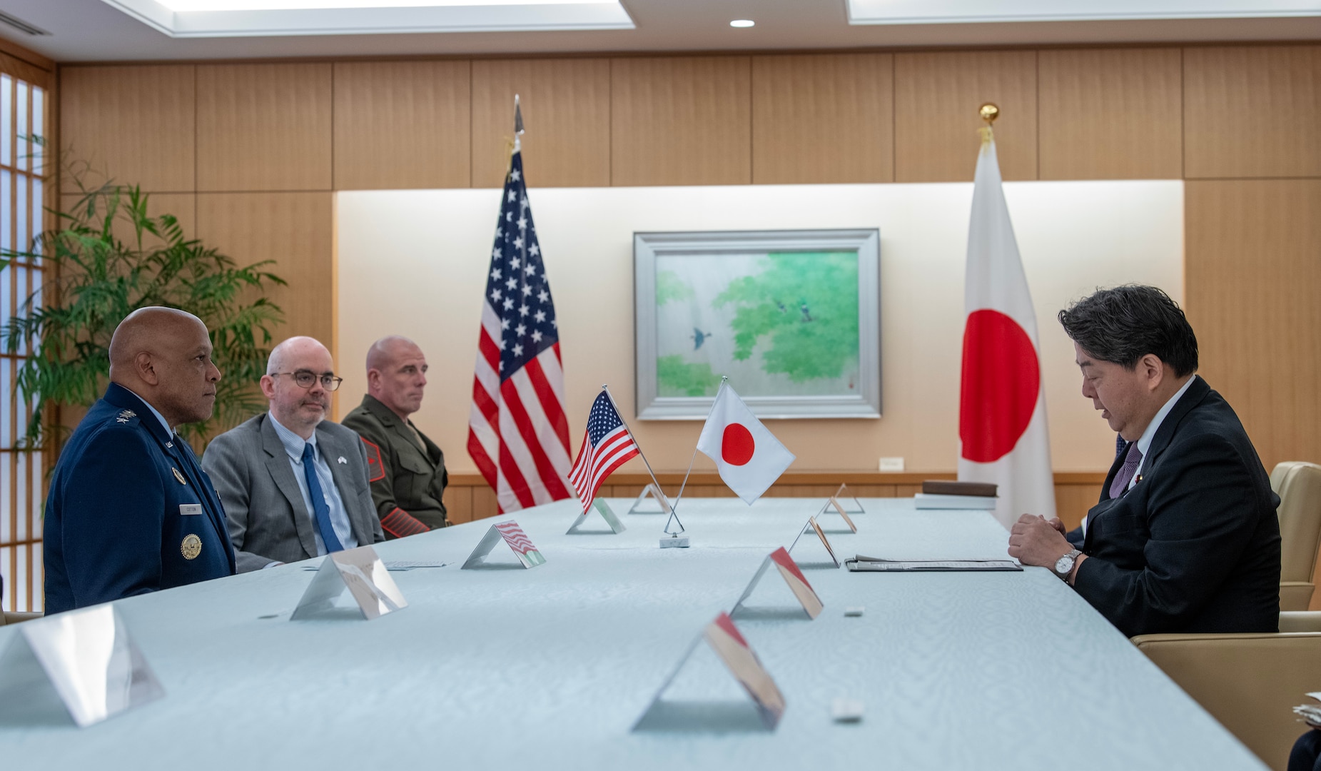 USSTRATCOM Commander Gen. Anthony Cotton visits Japan