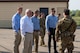 Minot Air Force Base leadership and members of The United States Senate Committee on Armed Services receive a demonstration at Missile Alert Facility Oscar-1 tour at Minot, North Dakota, Aug. 30, 2023. Tours like this allow team Minot to demonstrate our capabilities to our civilian partners. (U.S. Air Force Photo by Airman 1st Class Alexander Nottingham)