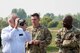 Mr. John Keast, United States Senate Armed Services Committee staff director for U.S. Senator Roger Wicker, receives a demonstration of security forces equipment at Missile Alert Facility Oscar-1 tour at Minot, North Dakota, Aug. 30, 2023. The United States Senate Committee on Armed Services is empowered with legislative oversight of the nation’s military, including the Department of Defense, military research and development, nuclear energy (as pertaining to national security), benefits for members of the military, the Selective Service System, and other matters related to defense policy. (U.S. Air Force Photo by Airman 1st Class Alexander Nottingham)