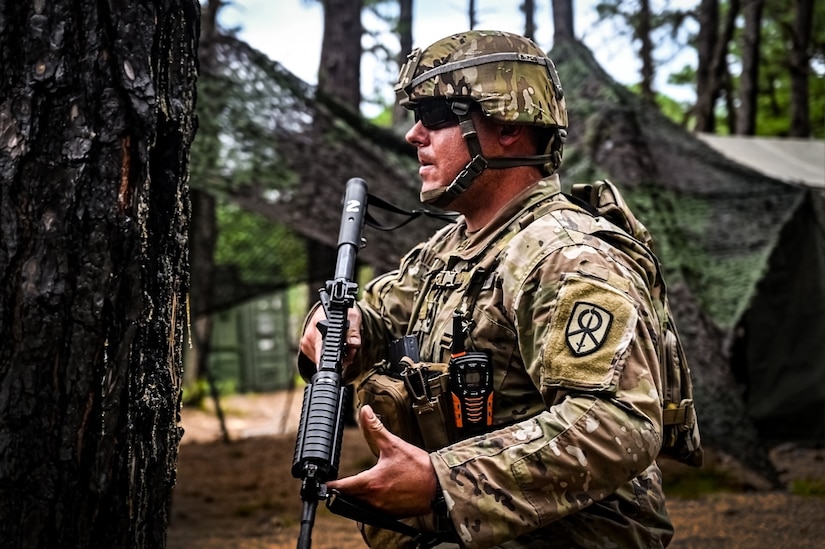 U.S. Army Reserve's Soldiers assigned to the 78th Training Division conduct training during The Warrior Exercise 2023 at Joint Base McGuire-Dix-Lakehurst, New Jersey. The WAREX aims to serve as a platform for units to train and prepare capable, lethal, and combat-ready forces in collective tasks aligned with their respective Commander's training objectives. Throughout the year, each Commander identifies these training objectives for their units, which they then execute during the exercise. The strategic framework for fielding the Army of 2030, known as "Accelerate, Centralize, and Transform" underscores the importance of communication modernization in advancing a force capable of Multi-Domain Operations against near-peer adversaries.