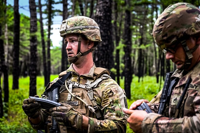 U.S. Army Reserve's Soldiers assigned to the 78th Training Division conduct training during The Warrior Exercise 2023 at Joint Base McGuire-Dix-Lakehurst, New Jersey. The WAREX aims to serve as a platform for units to train and prepare capable, lethal, and combat-ready forces in collective tasks aligned with their respective Commander's training objectives. Throughout the year, each Commander identifies these training objectives for their units, which they then execute during the exercise. The strategic framework for fielding the Army of 2030, known as "Accelerate, Centralize, and Transform" underscores the importance of communication modernization in advancing a force capable of Multi-Domain Operations against near-peer adversaries.