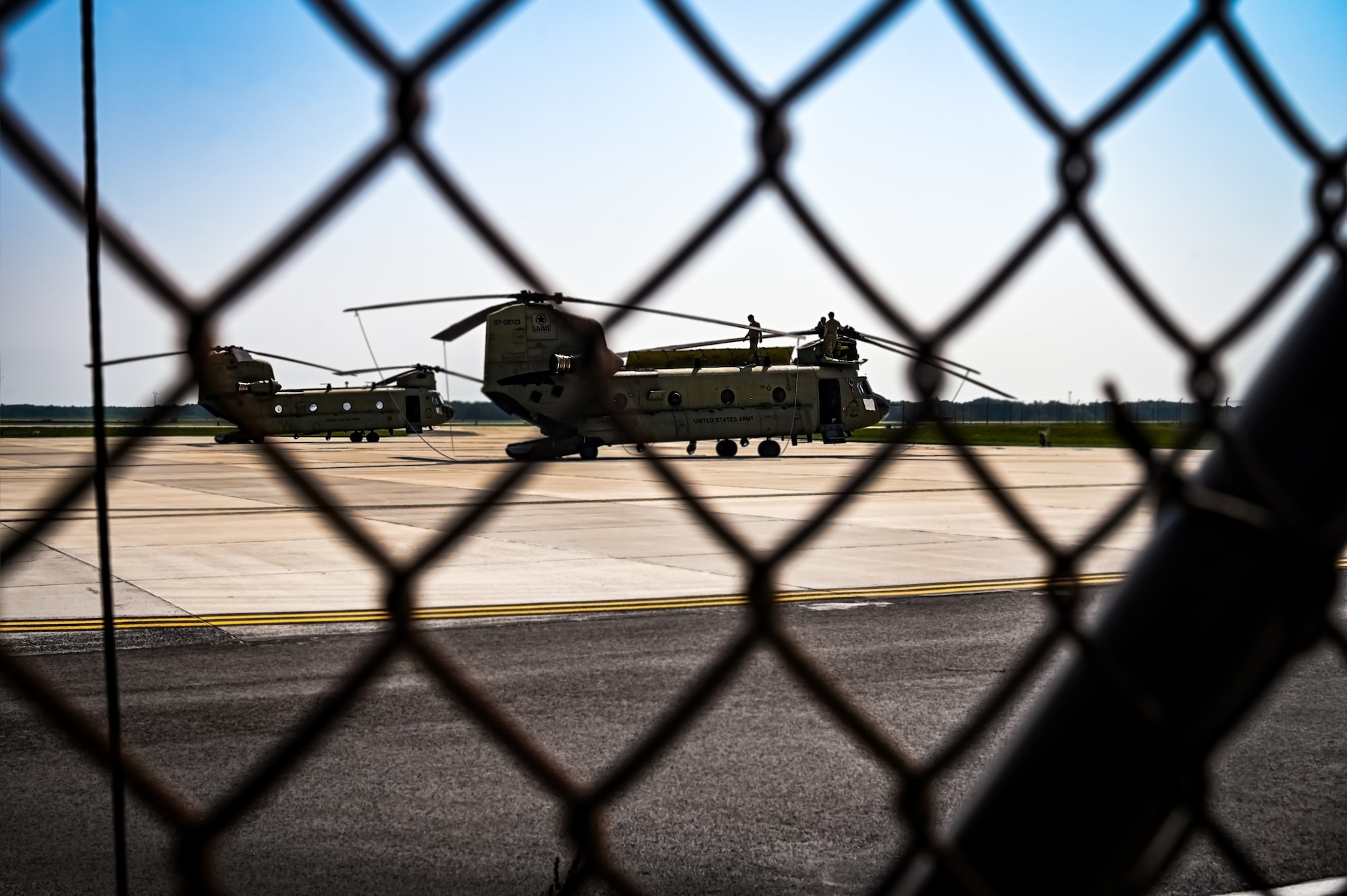 U.S. Army Reserve's Soldiers assigned to the 78th Training Division conduct training during The Warrior Exercise 2023 at Joint Base McGuire-Dix-Lakehurst, New Jersey. The WAREX aims to serve as a platform for units to train and prepare capable, lethal, and combat-ready forces in collective tasks aligned with their respective Commander's training objectives. Throughout the year, each Commander identifies these training objectives for their units, which they then execute during the exercise. The strategic framework for fielding the Army of 2030, known as "Accelerate, Centralize, and Transform" underscores the importance of communication modernization in advancing a force capable of Multi-Domain Operations against near-peer adversaries.