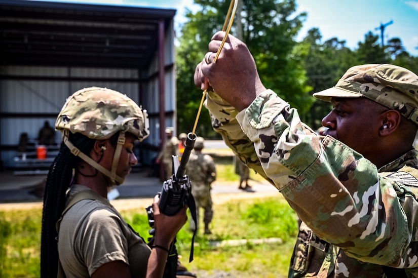 U.S. Army Reserve's Soldiers assigned to the 78th Training Division conduct training during The Warrior Exercise 2023 at Joint Base McGuire-Dix-Lakehurst, New Jersey. The WAREX aims to serve as a platform for units to train and prepare capable, lethal, and combat-ready forces in collective tasks aligned with their respective Commander's training objectives. Throughout the year, each Commander identifies these training objectives for their units, which they then execute during the exercise. The strategic framework for fielding the Army of 2030, known as "Accelerate, Centralize, and Transform" underscores the importance of communication modernization in advancing a force capable of Multi-Domain Operations against near-peer adversaries.