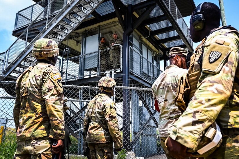 U.S. Army Reserve's Soldiers assigned to the 78th Training Division conduct training during The Warrior Exercise 2023 at Joint Base McGuire-Dix-Lakehurst, New Jersey. The WAREX aims to serve as a platform for units to train and prepare capable, lethal, and combat-ready forces in collective tasks aligned with their respective Commander's training objectives. Throughout the year, each Commander identifies these training objectives for their units, which they then execute during the exercise. The strategic framework for fielding the Army of 2030, known as "Accelerate, Centralize, and Transform" underscores the importance of communication modernization in advancing a force capable of Multi-Domain Operations against near-peer adversaries.