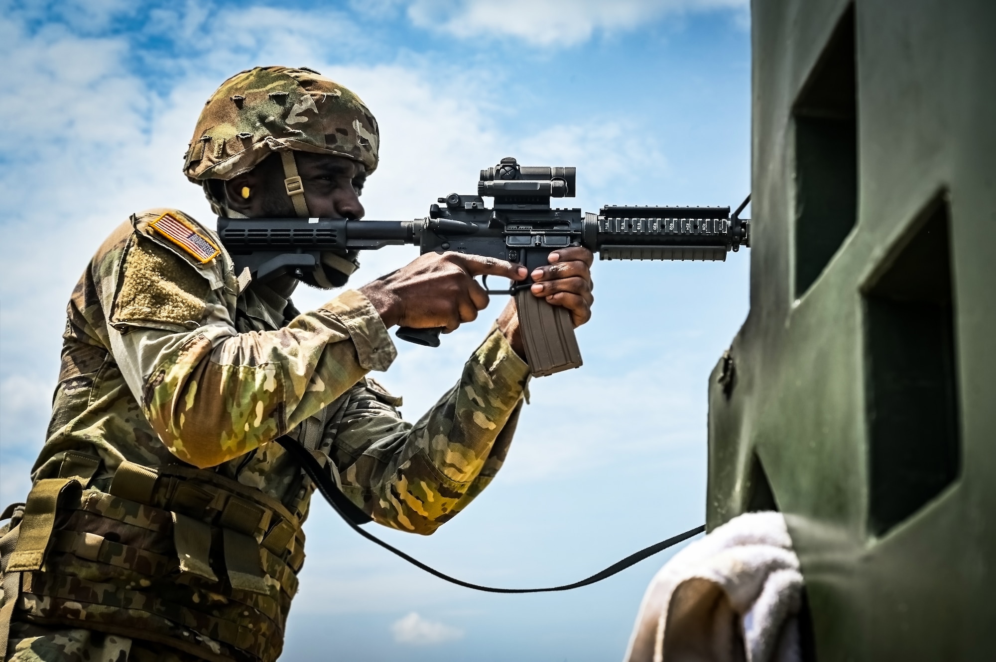U.S. Army Reserve's Soldiers assigned to the 78th Training Division conduct training during The Warrior Exercise 2023 at Joint Base McGuire-Dix-Lakehurst, New Jersey. The WAREX aims to serve as a platform for units to train and prepare capable, lethal, and combat-ready forces in collective tasks aligned with their respective Commander's training objectives. Throughout the year, each Commander identifies these training objectives for their units, which they then execute during the exercise. The strategic framework for fielding the Army of 2030, known as "Accelerate, Centralize, and Transform" underscores the importance of communication modernization in advancing a force capable of Multi-Domain Operations against near-peer adversaries.