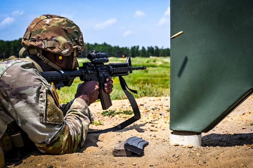 U.S. Army Reserve's Soldiers assigned to the 78th Training Division conduct training during The Warrior Exercise 2023 at Joint Base McGuire-Dix-Lakehurst, New Jersey. The WAREX aims to serve as a platform for units to train and prepare capable, lethal, and combat-ready forces in collective tasks aligned with their respective Commander's training objectives. Throughout the year, each Commander identifies these training objectives for their units, which they then execute during the exercise. The strategic framework for fielding the Army of 2030, known as "Accelerate, Centralize, and Transform" underscores the importance of communication modernization in advancing a force capable of Multi-Domain Operations against near-peer adversaries.