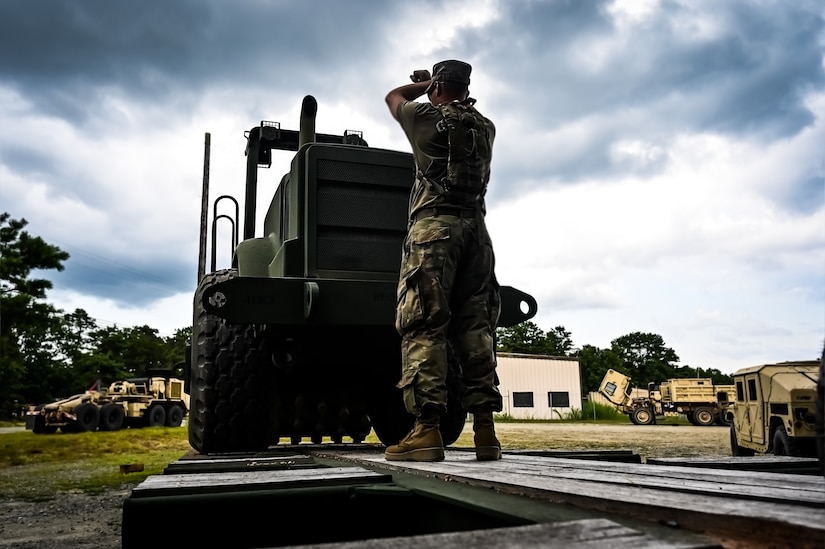 U.S. Army Reserve's Soldiers assigned to the 78th Training Division conduct training during The Warrior Exercise 2023 at Joint Base McGuire-Dix-Lakehurst, New Jersey. The WAREX aims to serve as a platform for units to train and prepare capable, lethal, and combat-ready forces in collective tasks aligned with their respective Commander's training objectives. Throughout the year, each Commander identifies these training objectives for their units, which they then execute during the exercise. The strategic framework for fielding the Army of 2030, known as "Accelerate, Centralize, and Transform" underscores the importance of communication modernization in advancing a force capable of Multi-Domain Operations against near-peer adversaries.