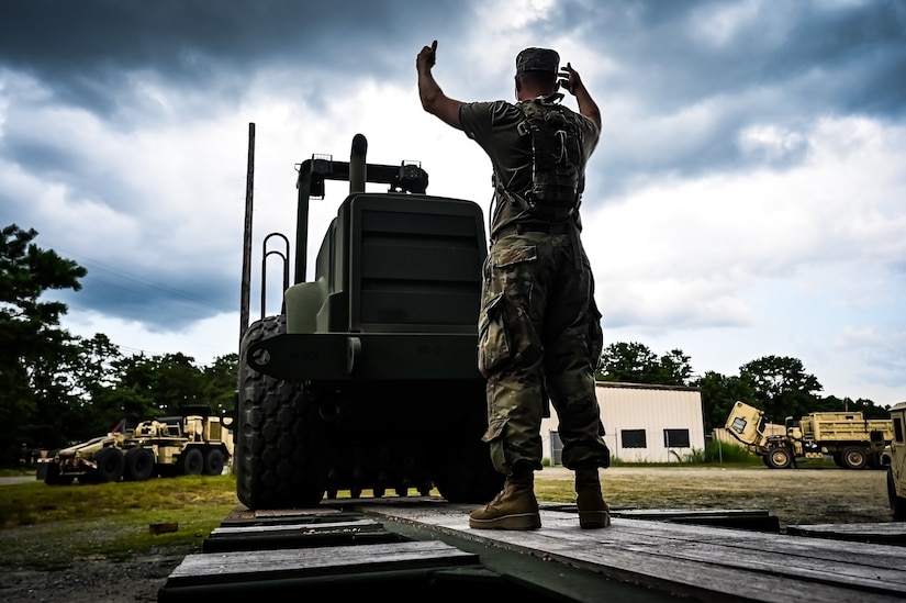 U.S. Army Reserve's Soldiers assigned to the 78th Training Division conduct training during The Warrior Exercise 2023 at Joint Base McGuire-Dix-Lakehurst, New Jersey. The WAREX aims to serve as a platform for units to train and prepare capable, lethal, and combat-ready forces in collective tasks aligned with their respective Commander's training objectives. Throughout the year, each Commander identifies these training objectives for their units, which they then execute during the exercise. The strategic framework for fielding the Army of 2030, known as "Accelerate, Centralize, and Transform" underscores the importance of communication modernization in advancing a force capable of Multi-Domain Operations against near-peer adversaries.