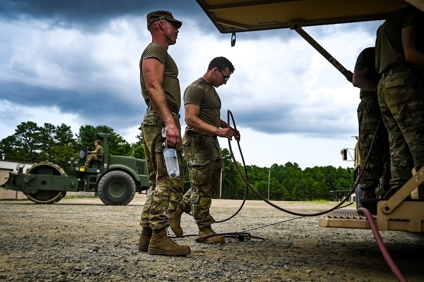 U.S. Army Reserve's Soldiers assigned to the 78th Training Division conduct training during The Warrior Exercise 2023 at Joint Base McGuire-Dix-Lakehurst, New Jersey. The WAREX aims to serve as a platform for units to train and prepare capable, lethal, and combat-ready forces in collective tasks aligned with their respective Commander's training objectives. Throughout the year, each Commander identifies these training objectives for their units, which they then execute during the exercise. The strategic framework for fielding the Army of 2030, known as "Accelerate, Centralize, and Transform" underscores the importance of communication modernization in advancing a force capable of Multi-Domain Operations against near-peer adversaries.