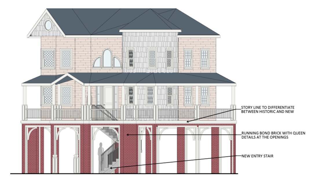 Queen Anne – 10 Foot Elevation Change Concept