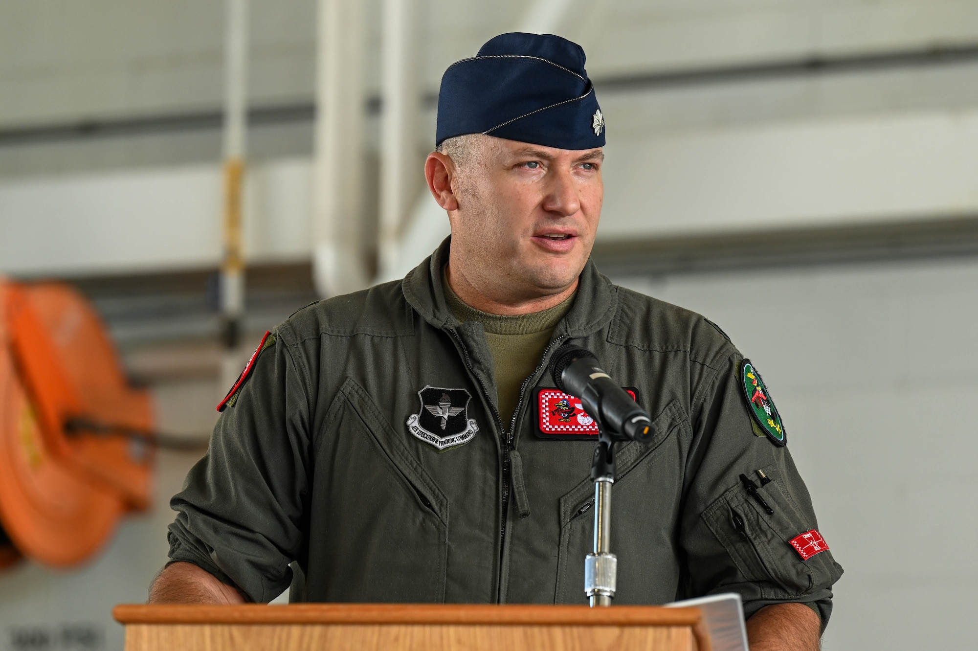As commander, Grunden will oversee the training of F-35A Lightning II basic and transition course students.