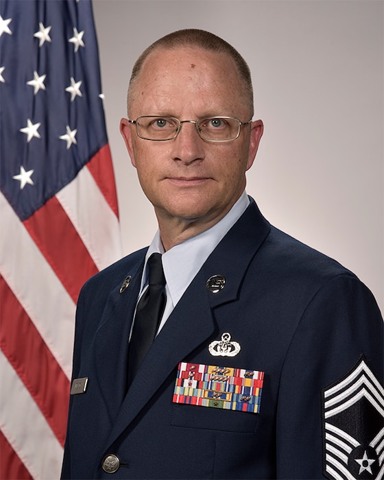 CMSgt Andrew Benton Official Photo