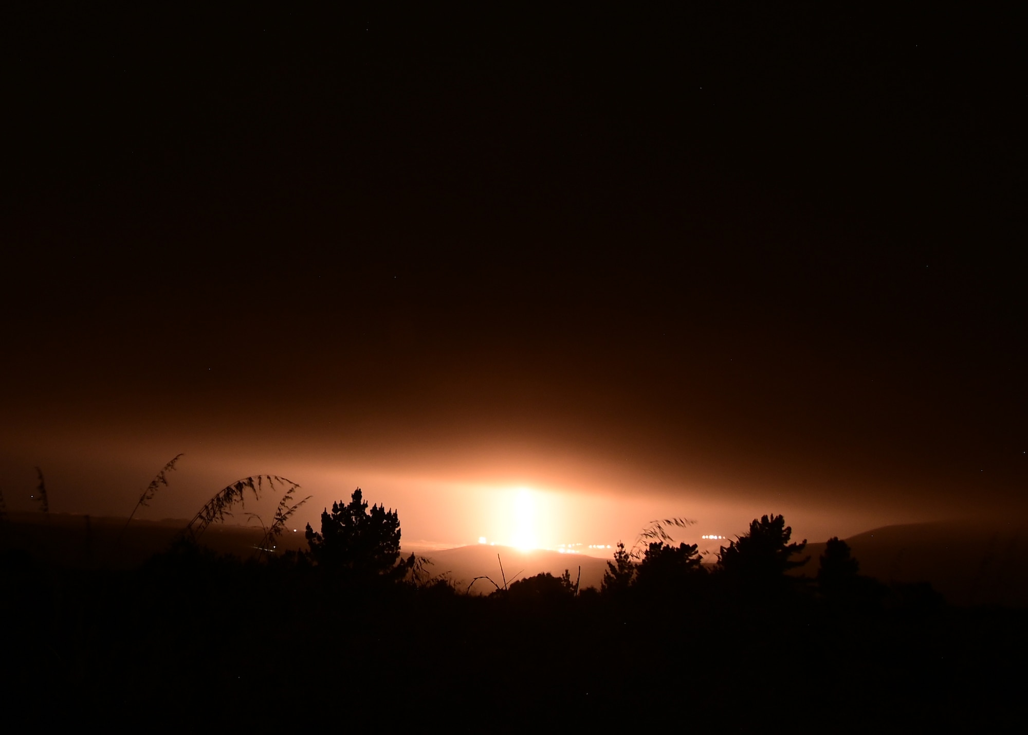 a missile launches from vandenberg