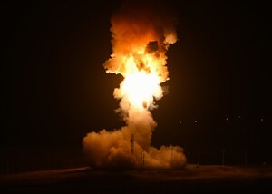 a missile launches from vandenberg