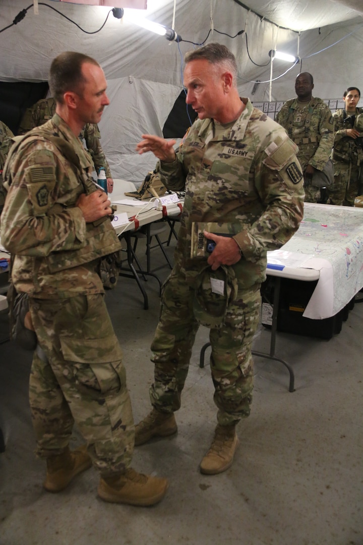 529th CSSB Soldiers endure heat, gain valuable training during JRTC rotation