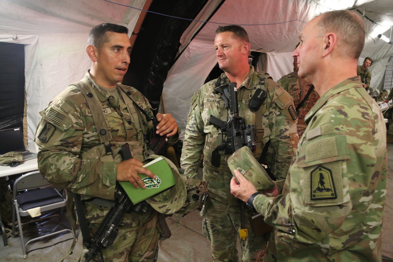 529th CSSB Soldiers endure heat, gain valuable training during JRTC rotation