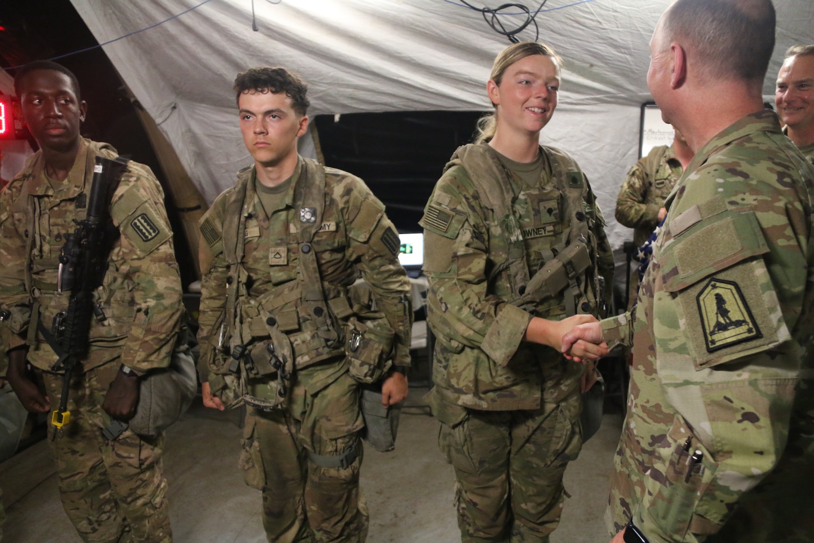 529th CSSB Soldiers endure heat, gain valuable training during JRTC rotation